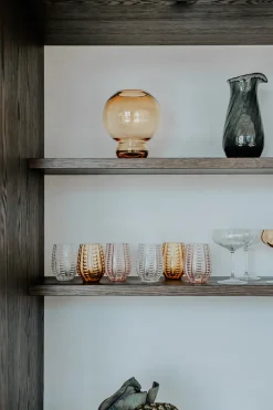 Twisted Drinking Glass - Blossom