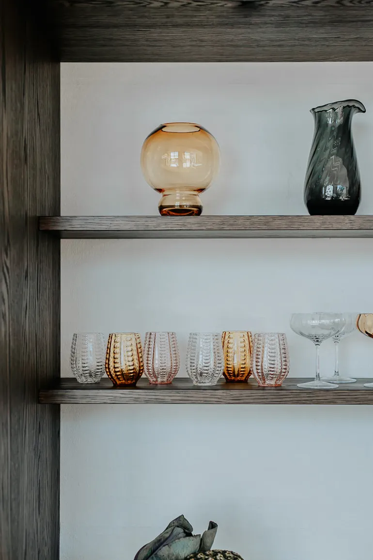 Twisted Drinking Glass - Blossom