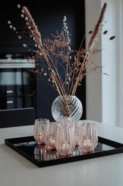 Twisted Drinking Glass - Blossom