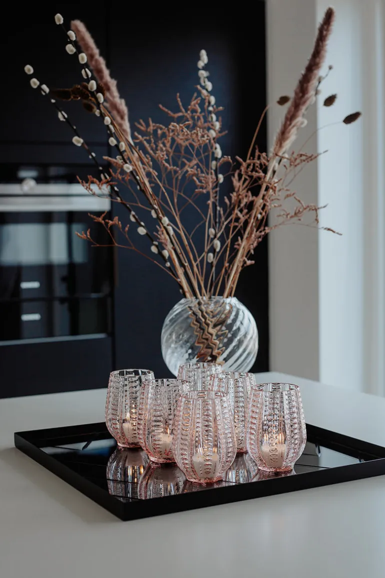 Twisted Drinking Glass - Blossom