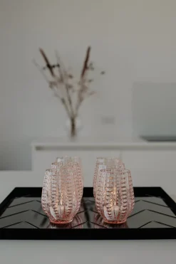 Twisted Drinking Glass - Blossom